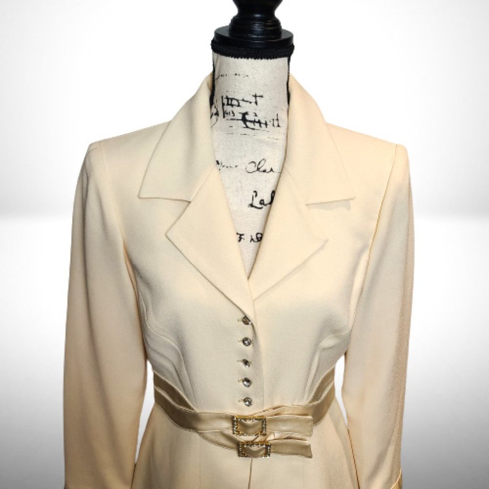 Vintage Kathryn Dianos for Neiman Marcus Stunning & Elegant Jacket - Picture 2 of 16